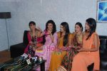 Pooja Gaur, Ragini Khanna, Disha Wakani, Aashka Goradia on the sets of KBC in FilmCity on 24th Oct 2010 (32).JPG
